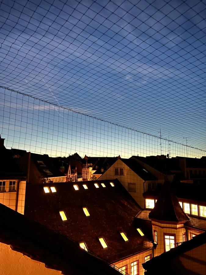 City Center Rooftop Balcony-Studio At Town Hall Basel Exteriör bild