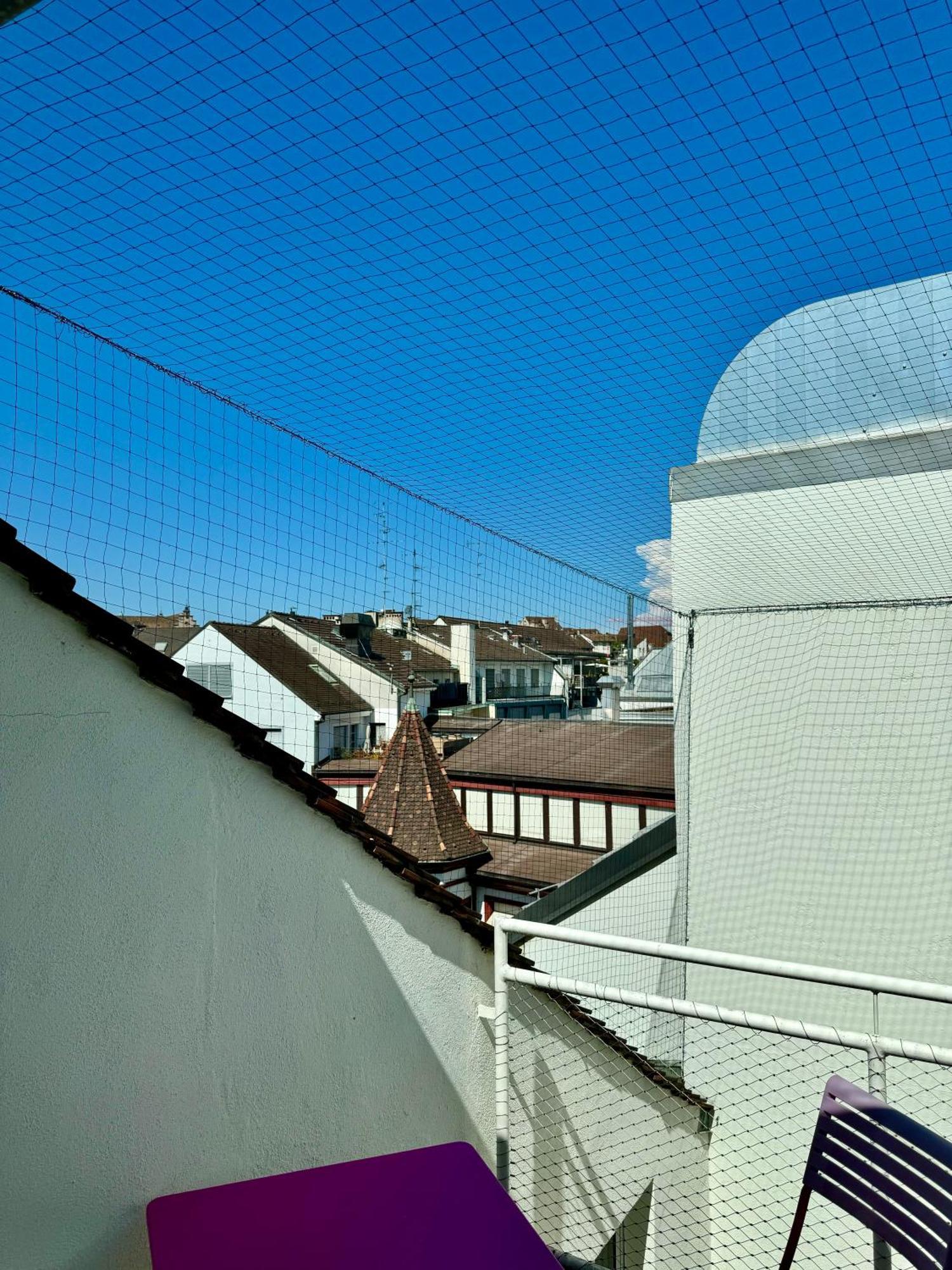 City Center Rooftop Balcony-Studio At Town Hall Basel Exteriör bild
