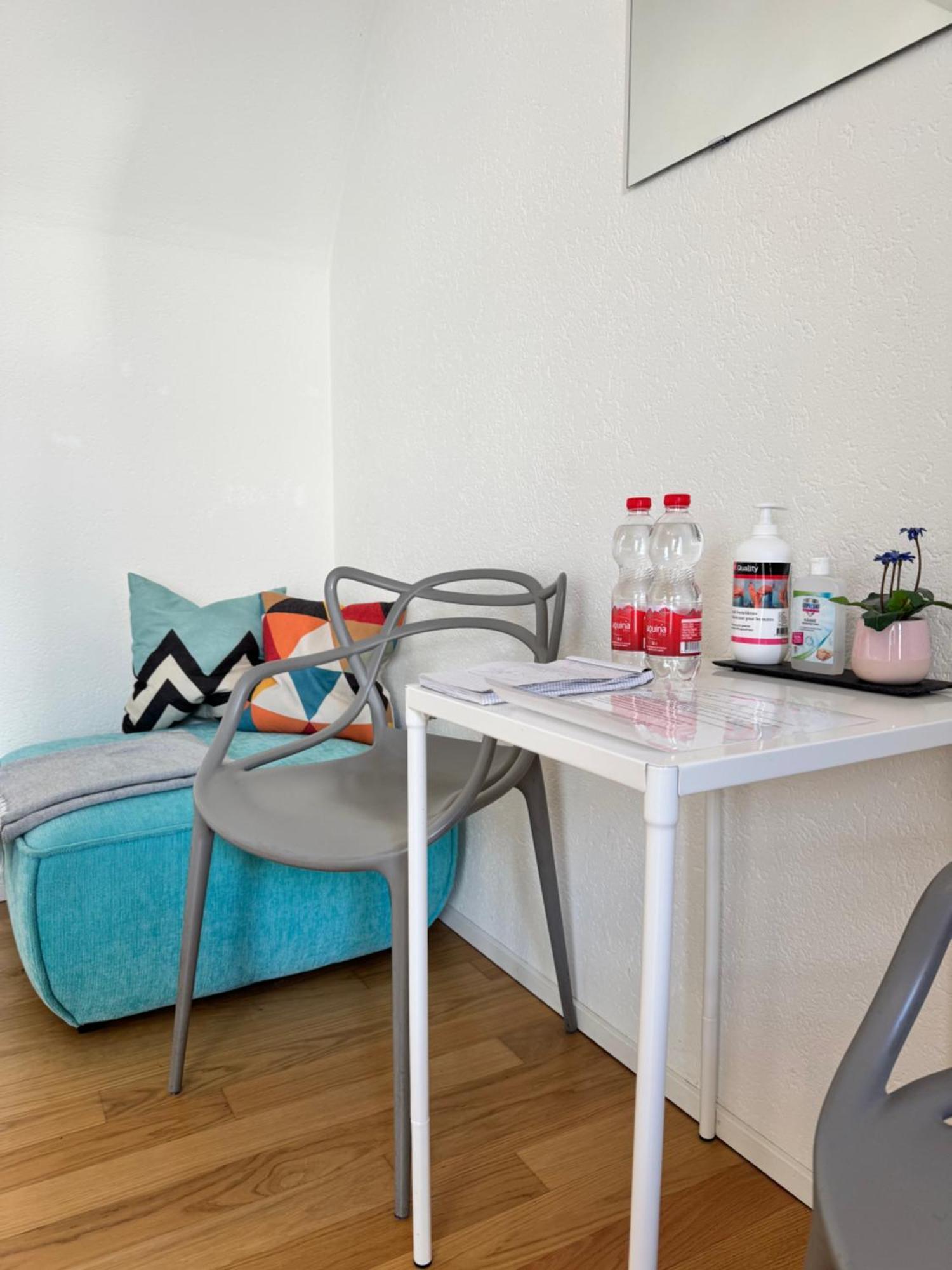 City Center Rooftop Balcony-Studio At Town Hall Basel Exteriör bild
